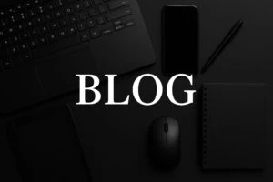 text of blog in the background of laptop,mouse and phone digitalmmarketing consultant in wayanad